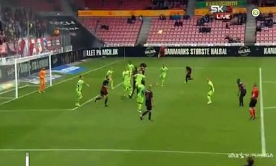 Marc Dal Hende GOAL HD - Midtjylland 1-0 Silkeborg 23.07.2017