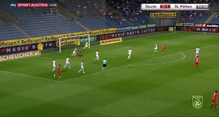 Lukas Thurauer GOAL HD - Sturm Graz 0-2 St. Polten 23.07.2017