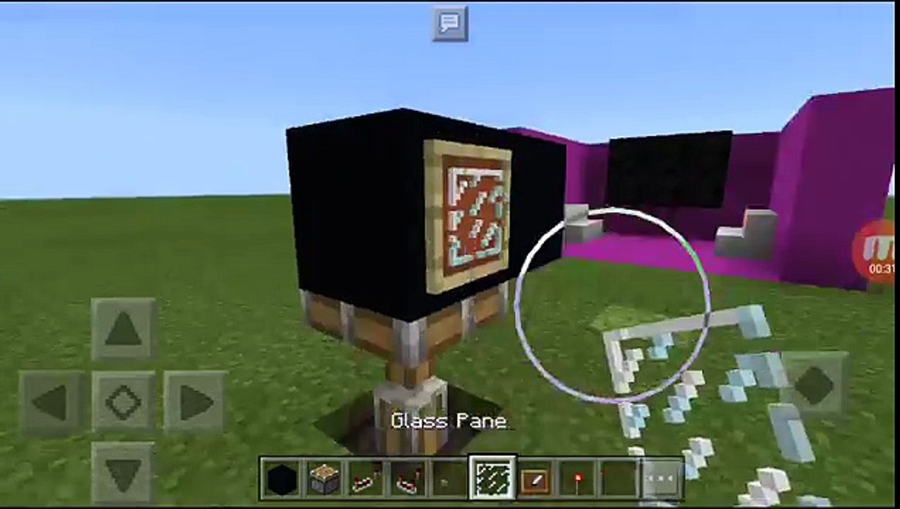 How to make a working camera in mcpe