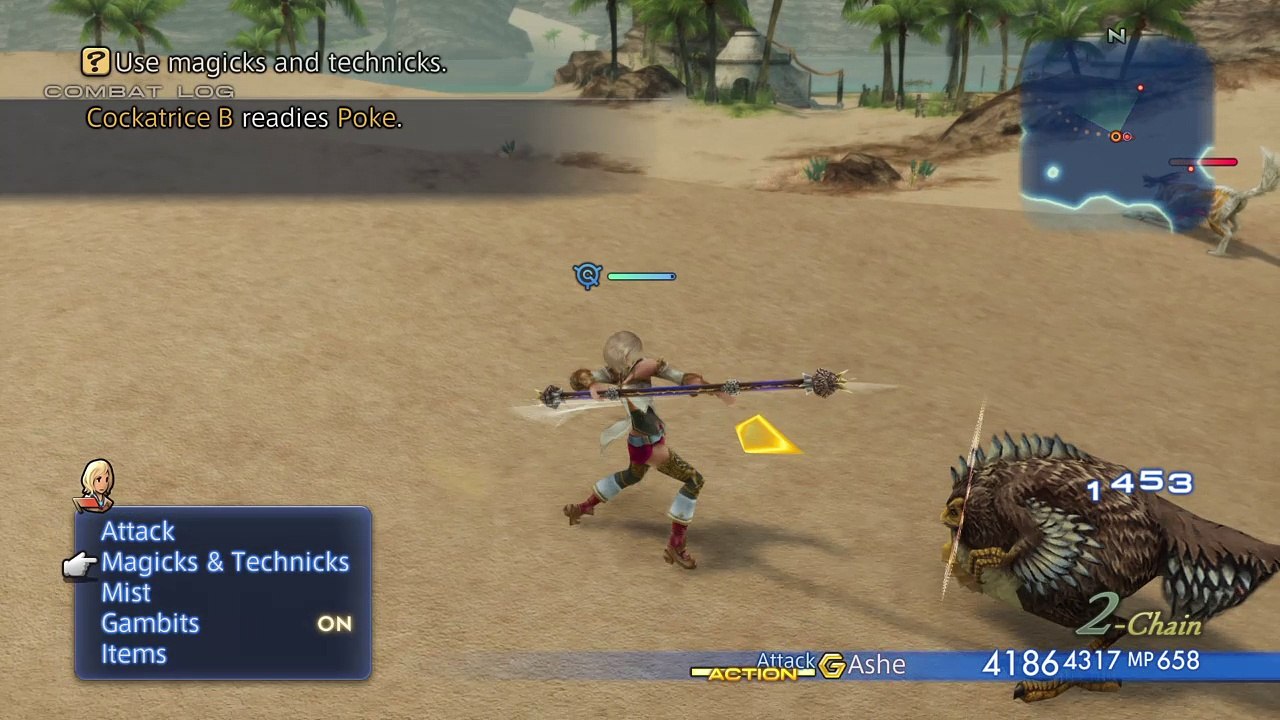 Ashe Polearm Moveset