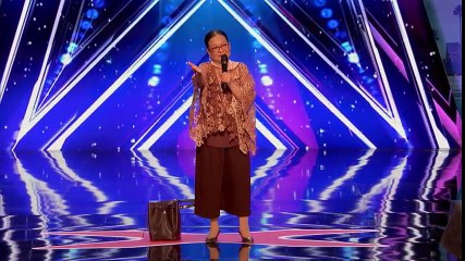 Big Benji- The 73-Year-Old Gets to Live Her Dream on the AGT Stage - America's Got Talent 2017