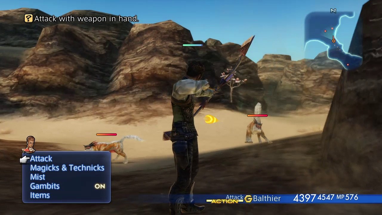Balthier Archery Moveset