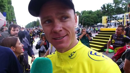 Chris Froome : « L’émotion est toujours la même »