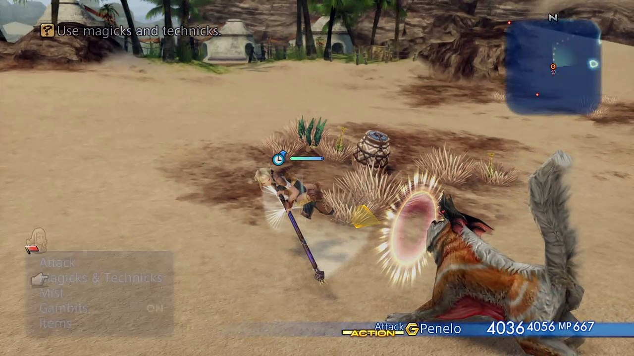 Penelo Polearm Moveset