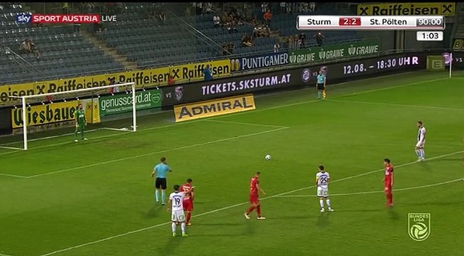 GOAL HD -Sturm Graz	3-2	St. Polten 23.07.2017