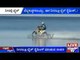 Australian Biker Rides His Dirt Bike In The Ocean!