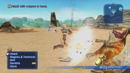 Penelo Hammer and Shield Moveset