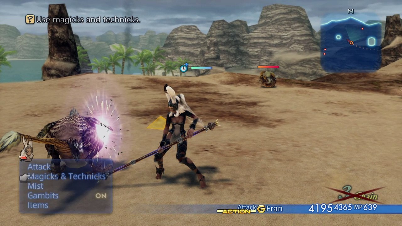 Fran Polearm Moveset