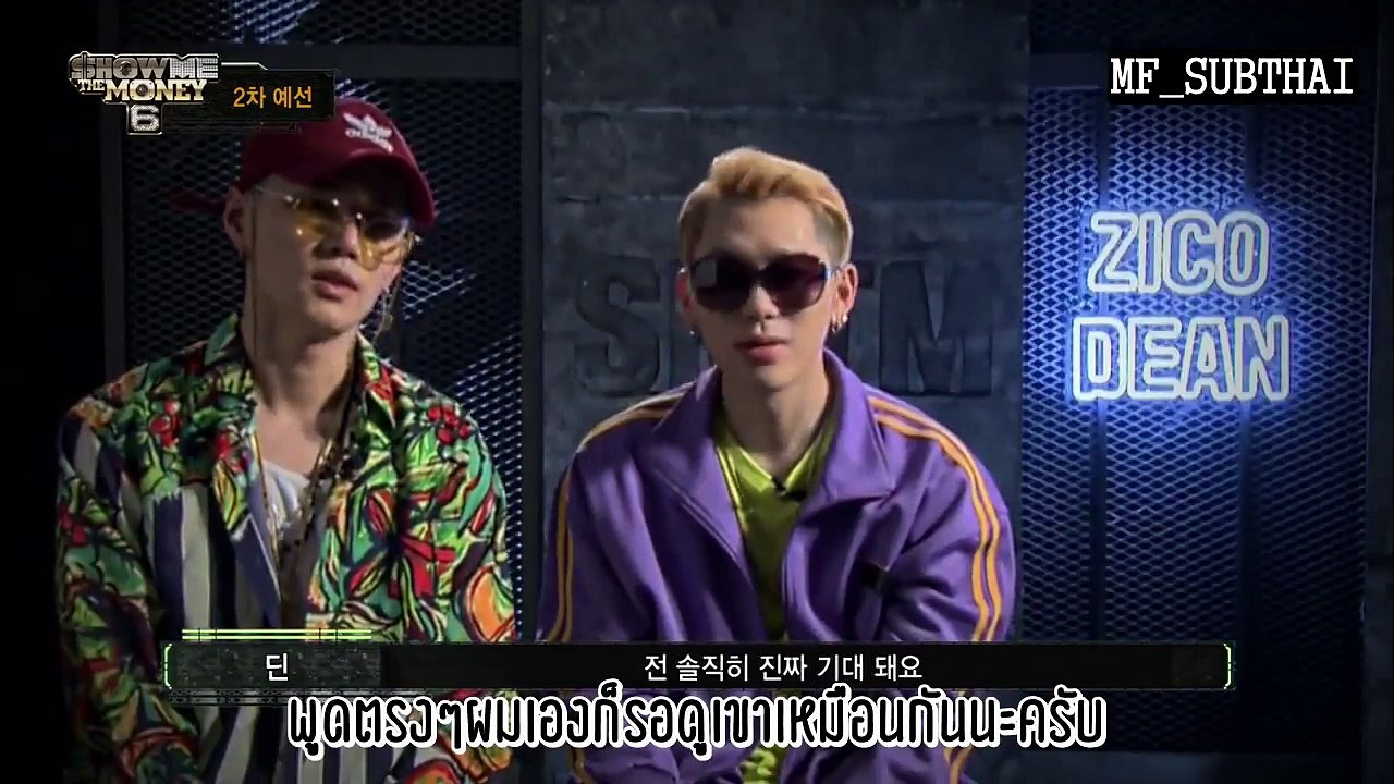[THAISUB] SMTM6 รอบเวทีไฟของจูโน่โฟล (Junoflo) Ep.2