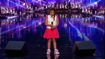 Angelica Hale- 9-Year-Old Earns Golden Buzzer From Chris Hardwick - America's Got Talent 2017