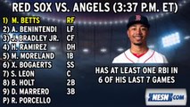 Red Sox Lineup: Mookie Betts Is An RBI Machine