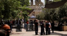 İsrail, Mescid-i Aksa'da Dedektörlerden Sonra Bu Kez de Güvenlik Kameraları Kuruyor