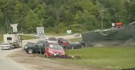 Download Video: Flash Floods Wash Away Home, Damage Property in Mason County