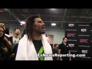 MMA fighter Clay Guida Goes For Pacquiao