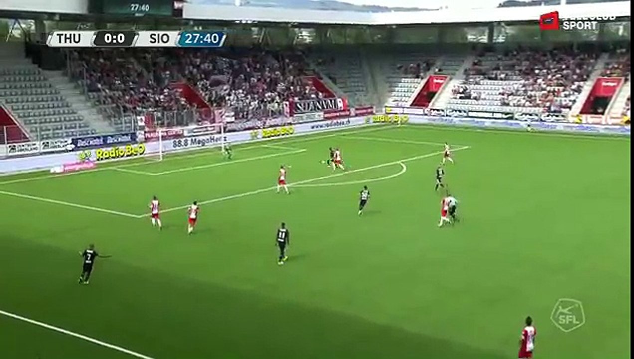 Thun 0:1 Sion (Swiss Super League 23 July 2017)