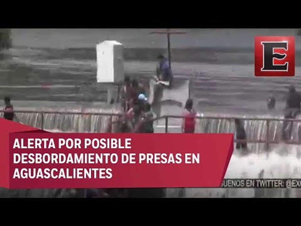 Alerta en Aguascalientes por capacidad de presas