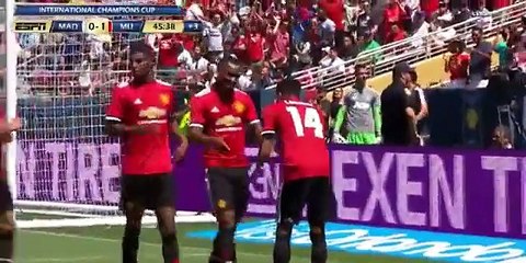 Lingard Goal HD - Real Madrid vs Manchester United 0-1 - ICC 2017