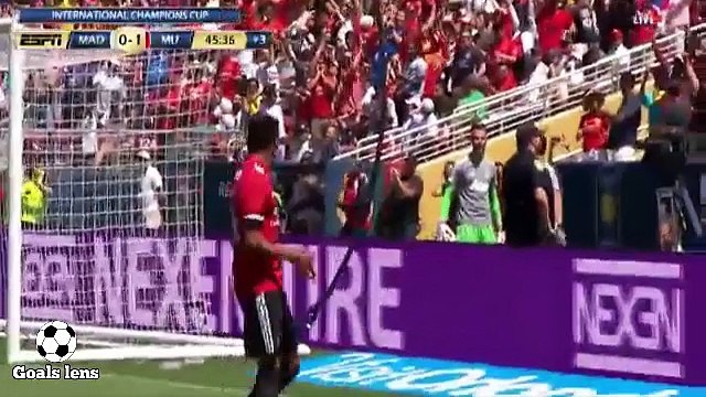 Real madrid vs manchester united 1-2 (1-1) - penalties - Goals and highlights - International Champions Cup 23-7-2017
