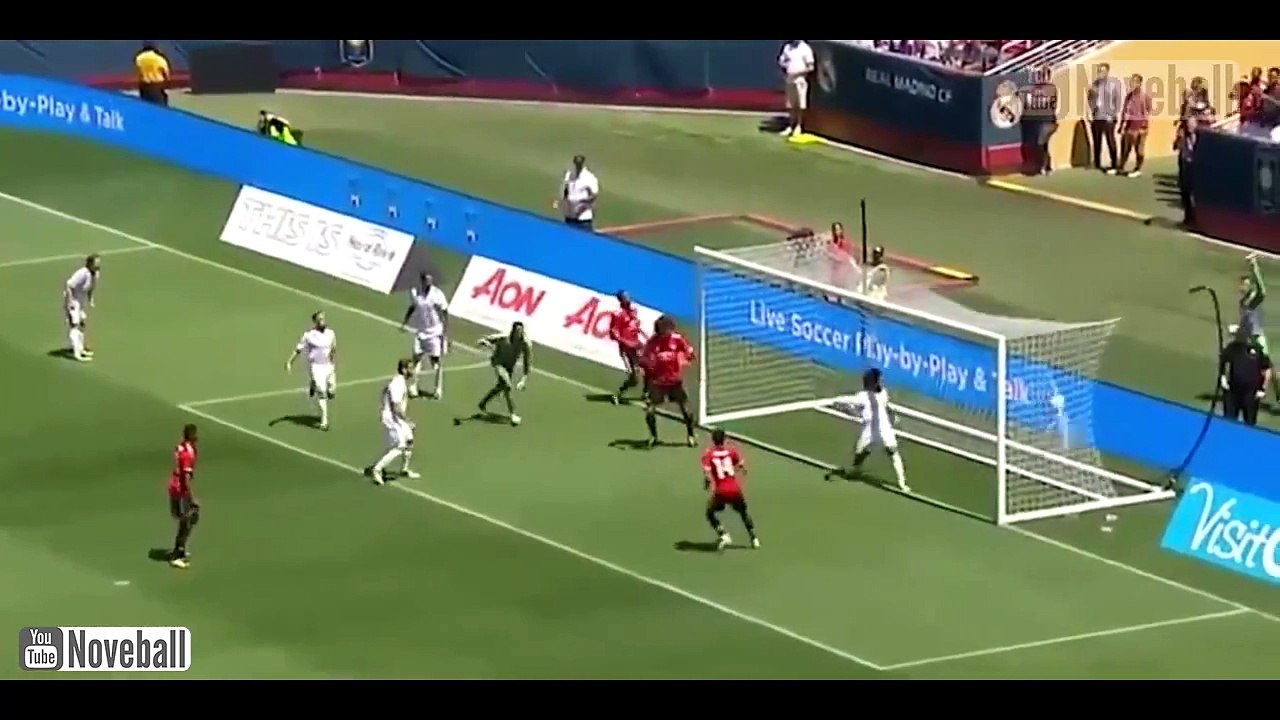 Real vs Man Utd 1-1 Highlights &  Goals - Penalty Shoot Out 1-2 (23/07/2017) | Noveball