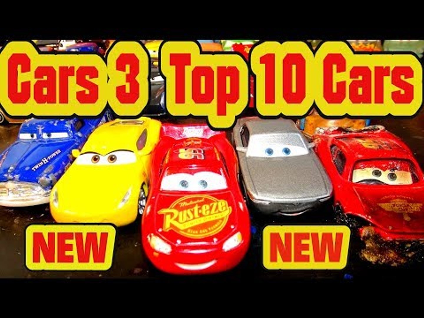 Spiderman And Colors Jackson Storm Cars 3 McQueen Crash Cruz Ramirez Tow  Mater Mack Truck 