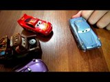 Pixar Cars 2 The Big Tower with Lightning McQueen, Mater Finn McMissile and Holly with the Lemons