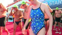 أكثر من 2000 سباح يشاركون فى سباق السباحة السنوى بمضيق البوسفور