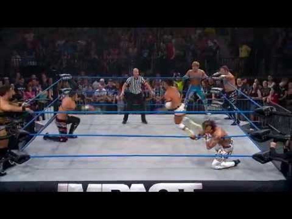The Wolves and Sanada vs. The Bro Mans and DJ Z (May 1, 2014)
