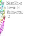 University of Iowa  MacBook Air or MacBook Pro 13 Inch Iowa Hawkeyes Vinyl Removable