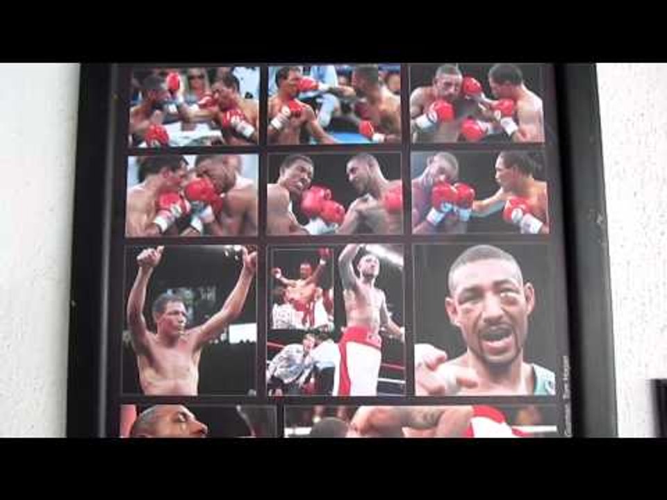 Diego "Chico" Corrales Dedication in Jose Luis Castillos Old Gym in Mexico