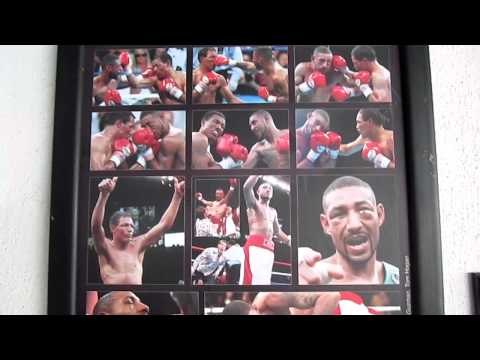 Diego Chico Corrales Dedication in Jose Luis Castillos Old Gym in Mexico