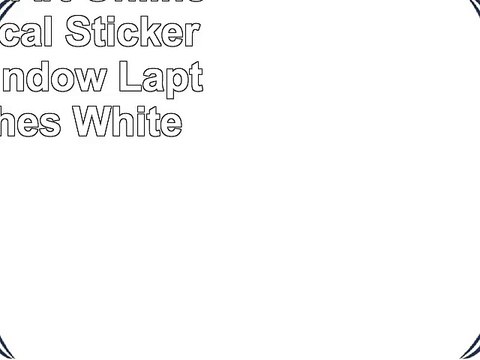 Sao Sword Art Online Anime Decal Sticker for Car Window Laptop 23 inches White
