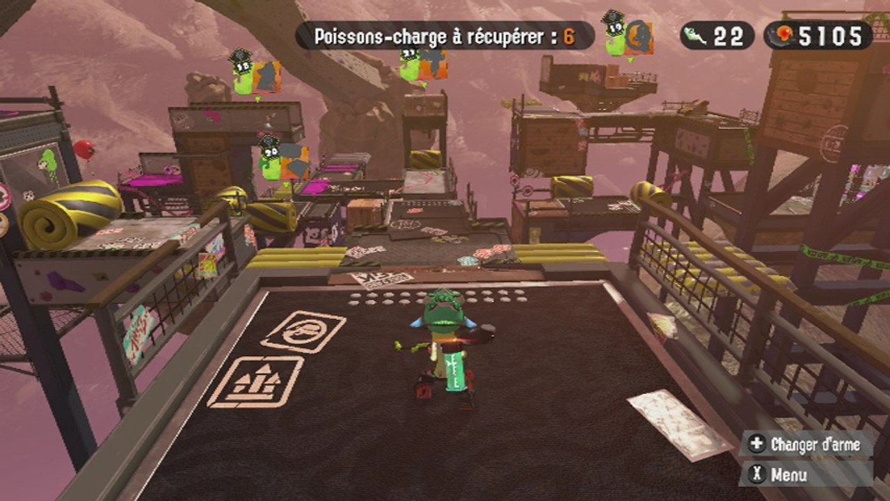 Splatoon 2 - Soluce complète - 4-0 Garnison Siphon