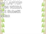 Lenovo Thinkpad Sl400 Replacement LAPTOP LCD Screen 154 WXGA CCFL SINGLE Substitute