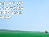 Acer Aspire 5601awlmi Replacement LAPTOP LCD Screen 154 WXGA CCFL SINGLE Substitute