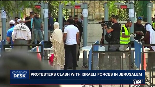 i24NEWS DESK | Trump envoy to Israel in effort to reduce tensions | Sunday, July 23rd 2017