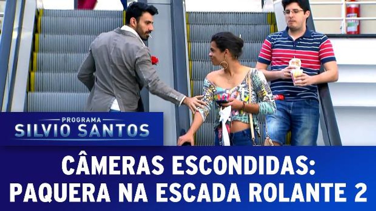 Câmera Escondida: Paquera na Escada Rolante
