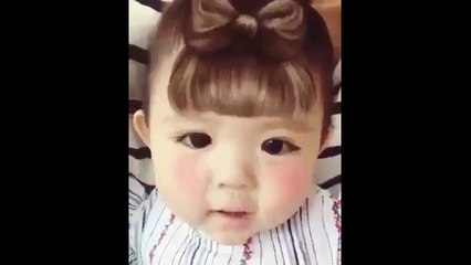 baby girl so cute !!!