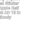 Chicago City Skyline Vinyl Decal Sticker Skin for Apple Retina Macbook Air 13 inch Unibody