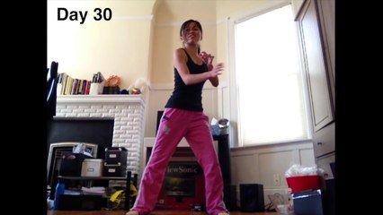 Girl Learns to Dance in a Year (TIME LAPSE)