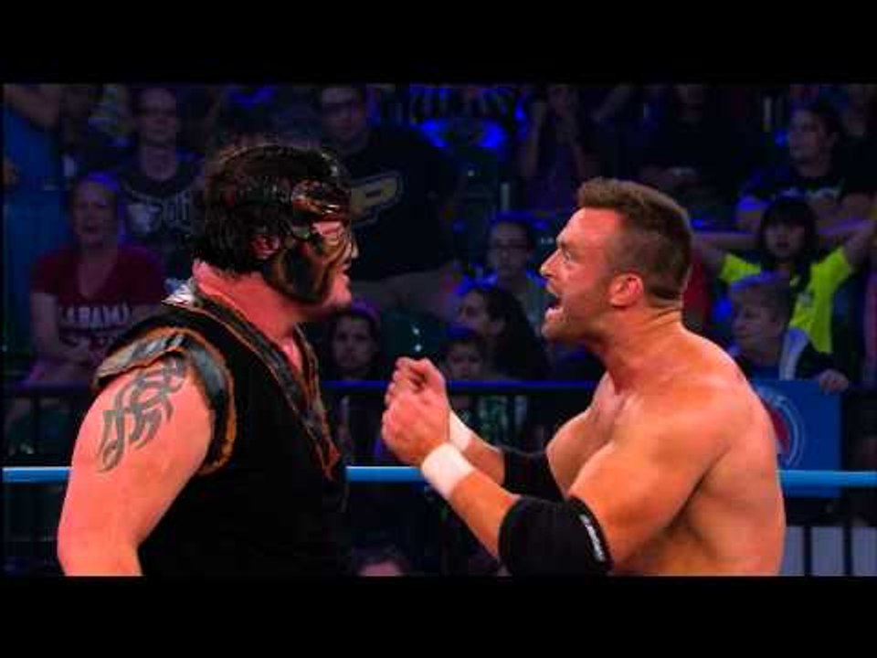 World Title: Magnus vs. Samoa Joe vs. Eric Young vs. Abyss (April 3, 2014)