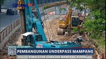 Macet Parah Imbas Pembangunan Underpass Mampang