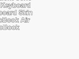 Litop Gradient Series Silicone Keyboard Cover Keyboard Skin for All MacBook Air 13 MacBook