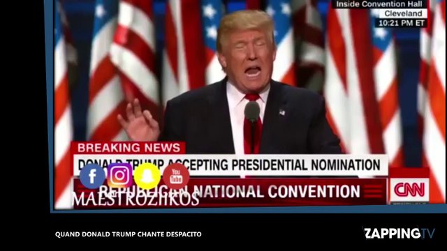 Donald Trump chante Despacito dans un montage hilarant (vidéo)