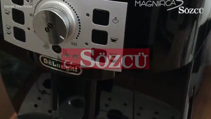 Müziğini kahve makinesiyle yaptı