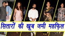 Alia Bhatt, Urmila Madontkar, Karan Johar, Rekha, Shilpa Shetty at Jitesh Pillai Party | FilmiBeat