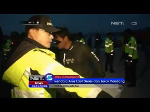 NET5 - Jumlah korban tewas tenggelamnya kapal Sewol di Korsel bertambah 86 orang