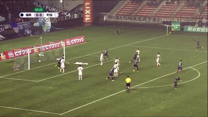 【公式】ゴール動画：ジウシーニョ（福岡）66分 アビスパ福岡vsＦＣ町田ゼルビア 明治安田生命Ｊ２リーグ 第7節 2017/4/8