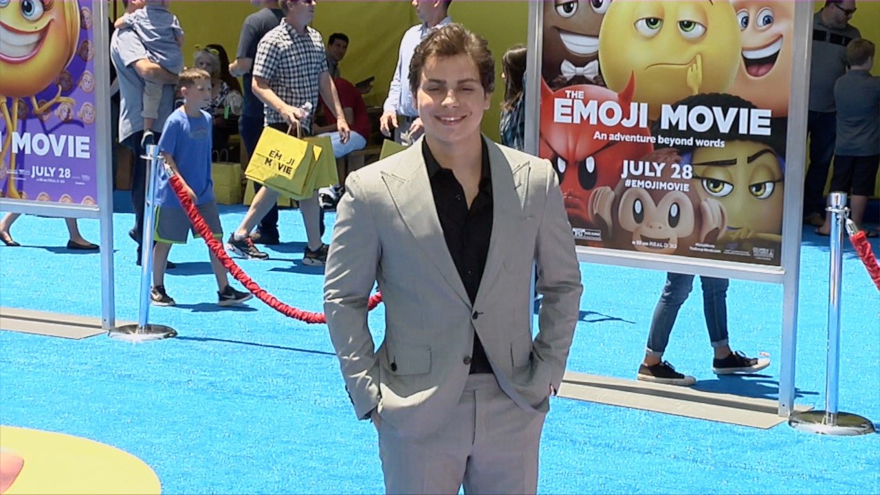 Jake T. Austin "The Emoji Movie" World Premiere