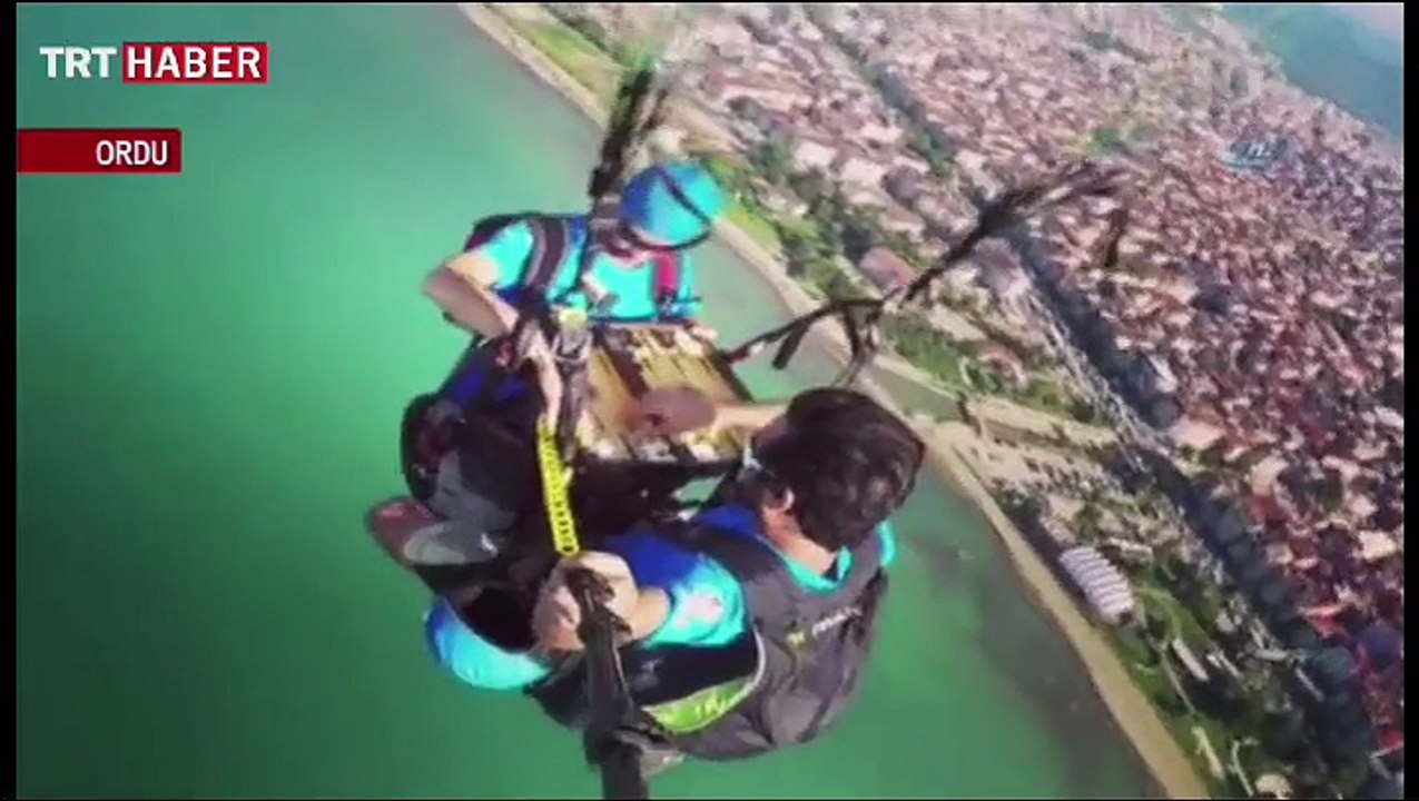 Gökyüzünde adrenalini yüksek ziyafet...
