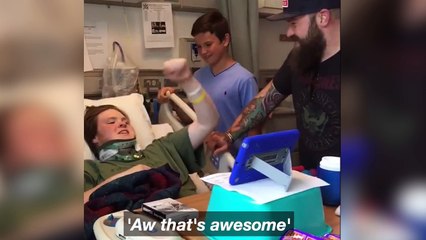 Zac Brown band surprend un fan paralysé après qu'il ait manqué leur concert !